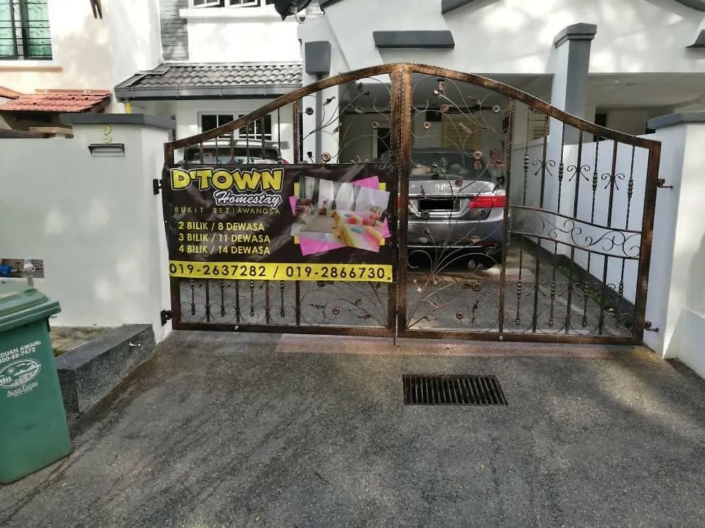 Dtown Bukit Setiawangsa Homestay location